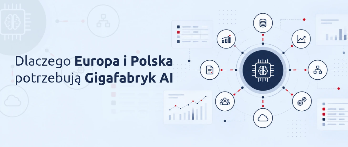 Dlaczego Europa i Polska potrzebują Gigafabryk AI
