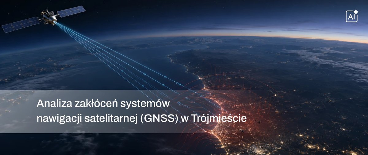 Analiza zakłóceń systemów nawigacji satelitarnej (GNSS) w Trójmieście