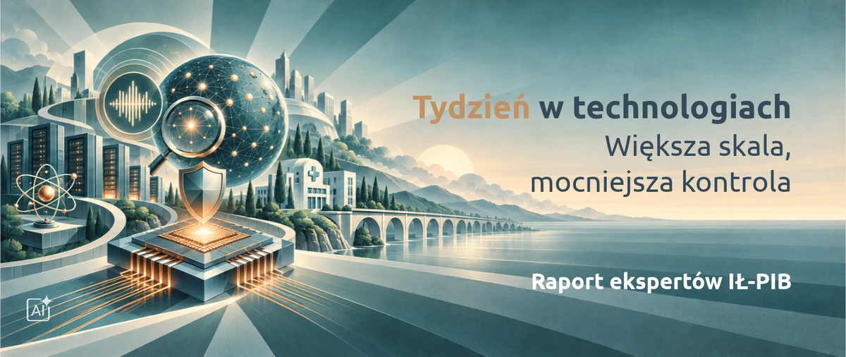 Tydzień w technologiach: większa skala, mocniejsza kontrola