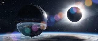 Gdy Księżyc zasłania Słońce, a satelita... odbija sygnał. Czego uczy nas Echo 1?